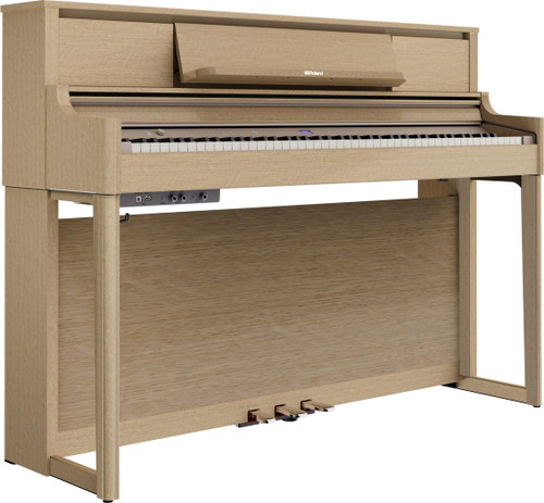 Roland LX-5 Upright Digital Piano & Stool – Light Oak
