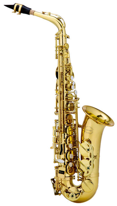 Chateau Valencay Series 22 alto saxophone in gold lacquer