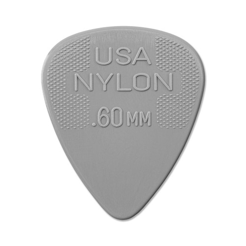 Dunlop Nylon "Greys" Guitar Pick .60mm