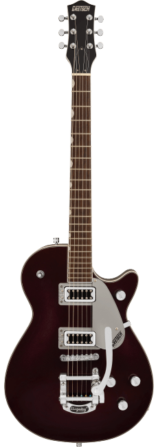 Gretsch G5230T Electromatic Jet electric guitar with Filter’Tron pickups, Bigsby B50 vibrato and Dark Cherry Metallic finish. Front