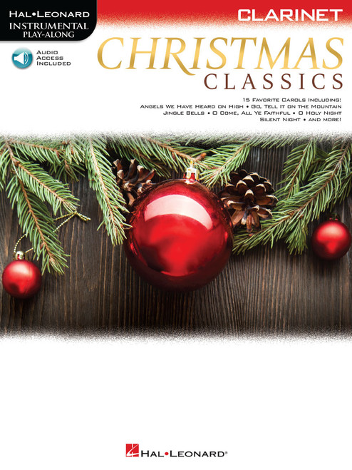 Christmas Classics clarinet sheet music book cover