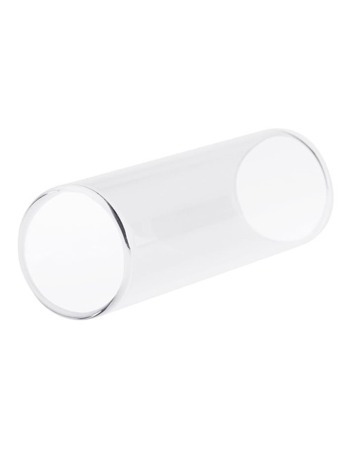 Ashton Glass Guitar Slide 22mm showing internal diameter on a white background
