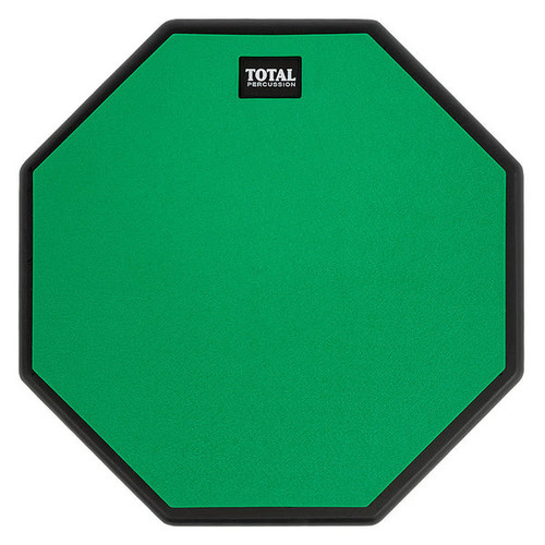 Total Percussion 12 inch practice pad single sided front view