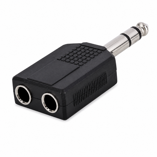 Leem Adaptor – 2 x 1/4" Stereo Jacks to 1/4" Stereo Plug