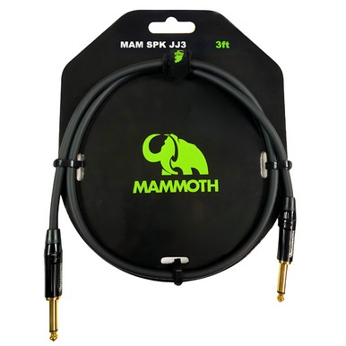 Mammoth Spk JJ10 Speaker Cable - Jack to Jack - 10ft