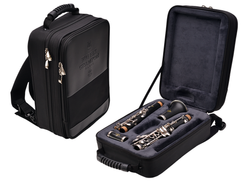 Lightweight Bb Clarinet Gig Bag Backpack Case Black