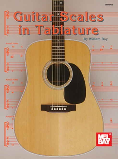 Mel Bay Guitar Scales in Tablature Book