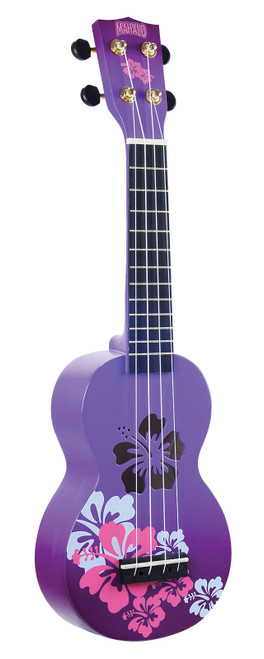 Mahalo Designer Series Soprano Ukulele Hawaiian Purple
