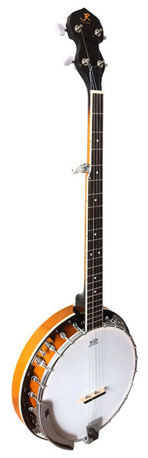 J Reynolds Deluxe 5 String Resonator Banjo Tobacco Burst Gloss