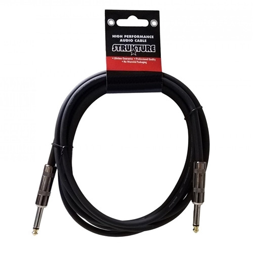 Strukture SC10NG Woven Instrument Cable 10ft - Neon Green