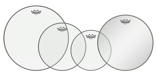 Remo Ambassador Clear Fusion Plus Drum Head Pack