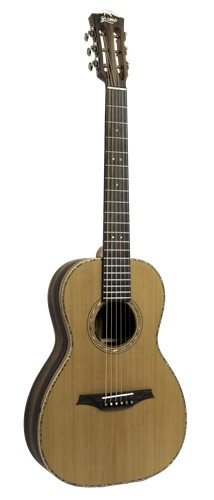 Bromo Rocky Mountain Parlour Electric/Acoustic Guitar - Satin Natural