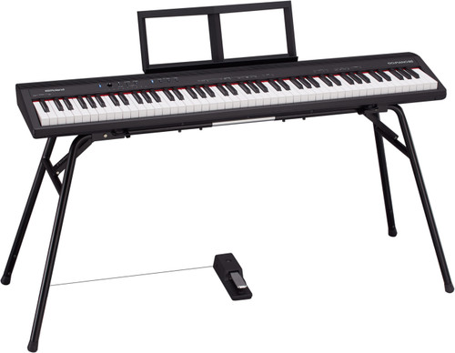 Roland GO:PIANO88 Essentials Bundle with KS-13 Stand & DP-10 Sustain Pedal