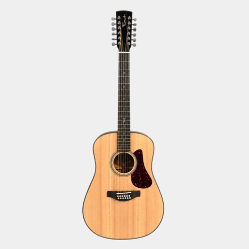 Fenech True Tone D78 12-String Australian-made acoustic-electric guitar with solid Sitka spruce top and solid mahogany back and sides. Front