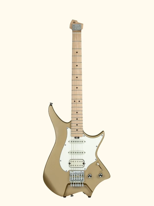 HILS HNS1M Satin Summer Sand Headless Electric Guitar