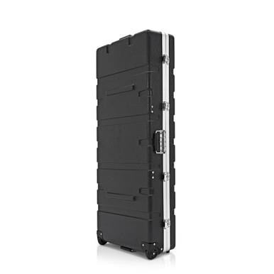 Torque 88-Key ABS Keyboard Case with Wheels in Black Finish