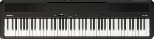 Roland FP-40 88-key digital piano with PHA-4 weighted keyboard and Piano Sphere integration.