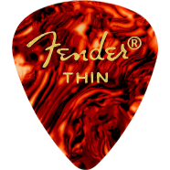 Fender Classic Celluloid Tortoise Shell 351 Shape Thin - 12 Pack