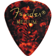 Fender Classic Celluloid, Tortoise Shell, 351 Shape Medium - 12 Pack