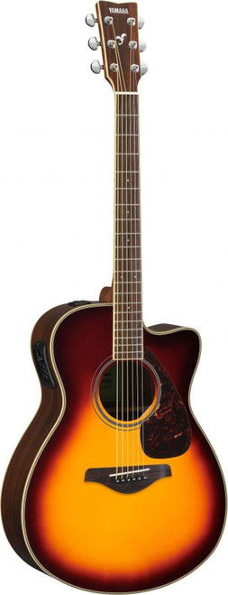 Yamaha FSX830C Acoustic Electric Guitar Tobacco Brown Sunburst