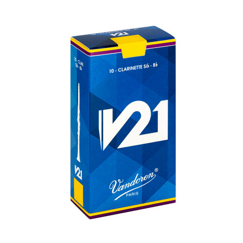 Vandoren V21 Clarinet Reeds 2.5 - 10 Box Vandoren V21