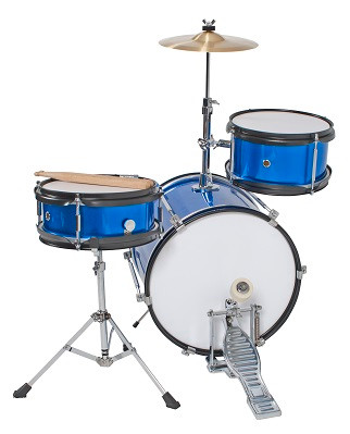 DXP | TXJ3MBL Junior Series 3-Piece Drum Kit - Metallic Blue