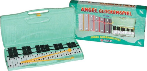 GLOCKENSPIEL 27 BLACK AND WHITE BARS Angel