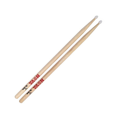 5A Nova Drum Sticks Nylon Tip - Mall Music Logo Vic Firth
