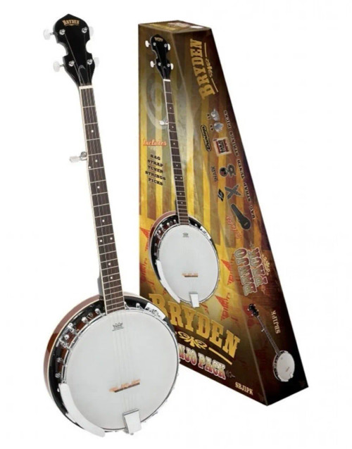 Bryden SBJ524 5-String Resonator Banjo – Vintage Burst