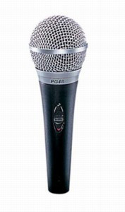 Shure PGA48 Dynamic Microphone with XLR-XLR Cable