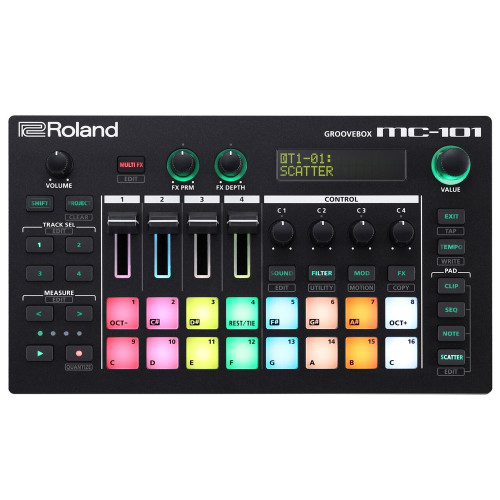 Roland MC-101 Groovebox 4-Track Production Studio
