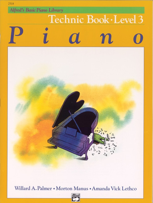 Alfred's Basic Piano Library Technic Book Level 3