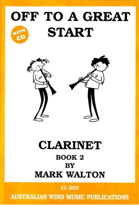 Off To A Great Start Clarinet Book 2 Book + CD