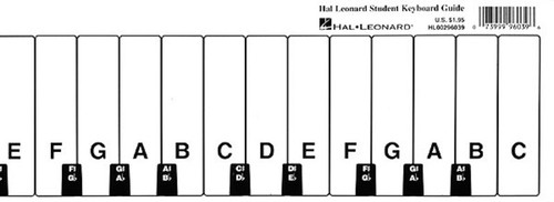 Hal Leonard Student Keyboard / Piano Note Guide