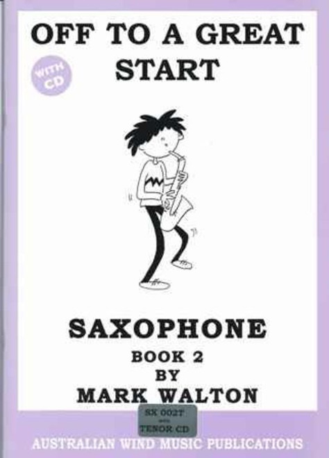 Off To A Great Start Tenor Sax Book 2/CD