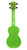Mahalo MR1GN Rainbow Series Soprano Ukulele - Green