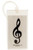 ID Bag Tag Soft Rubber Treble Clef