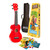 Mahalo Rainbow Series Learn 2 Play Ukulele Pack - Red