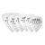 Ernie Ball Prodigy Picks Multi/Variety 2.00mm White - 6 Pack