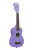 Kala UltraViolet Purple Ukadelic Soprano Ukulele