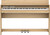 F-701 Digital Piano w/ Matching Bench - Light Oak