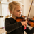 Things 4 Strings Bow Hold Fish Violin/Viola - Frosty Clear