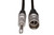 Hosa HSX001.5 Pro Balanced Interconnect Cable REAN 1/4 in TRS to XLR3M - 1.5ft