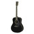 Yamaha LL16D Jumbo Acoustic Electric Guitar w/Hard Bag - Black