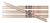 Vic Firth VFZPK5AN 5A Nylon Tip Drumsticks Bulk Pack