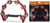 Stagg Tambourine Cutaway 16 Jingle - Red