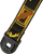 Fender Quick Grip Locking End Strap - Black/Yellow/Brown