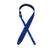 Colonial Leather Blue Double Suede Guitar Strap DSS-BLUE