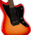Squier by Fender Contemporary Active Jazzmaster HH Electric Guitar | Sunset Metallic