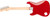 Stratocaster 'Mini Strat' w/ Indian Laurel Fingerboard - Dakota Red Horizontal Back